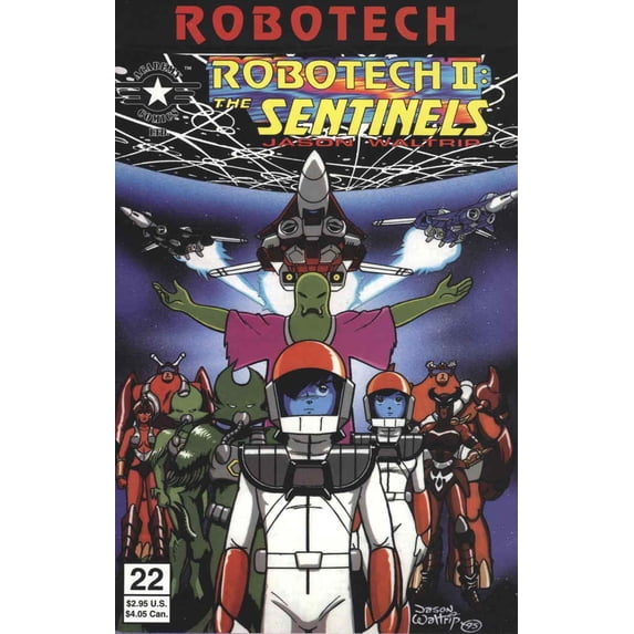 Robotech II: The Sentinels Book III #22 VF ; Academy Comic Book