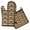 Sunflowers, variant on Sunflowers Kitchen Oven Mitt and Pot Holder Sets 2 Pcs for Baking, Cooking and Grilling, Heat Resistant Up To 392 °F