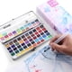 thumbnail image 1 of Pintura de acuarela ANGGREK 72 colores con pincel para niños, 1 of 8