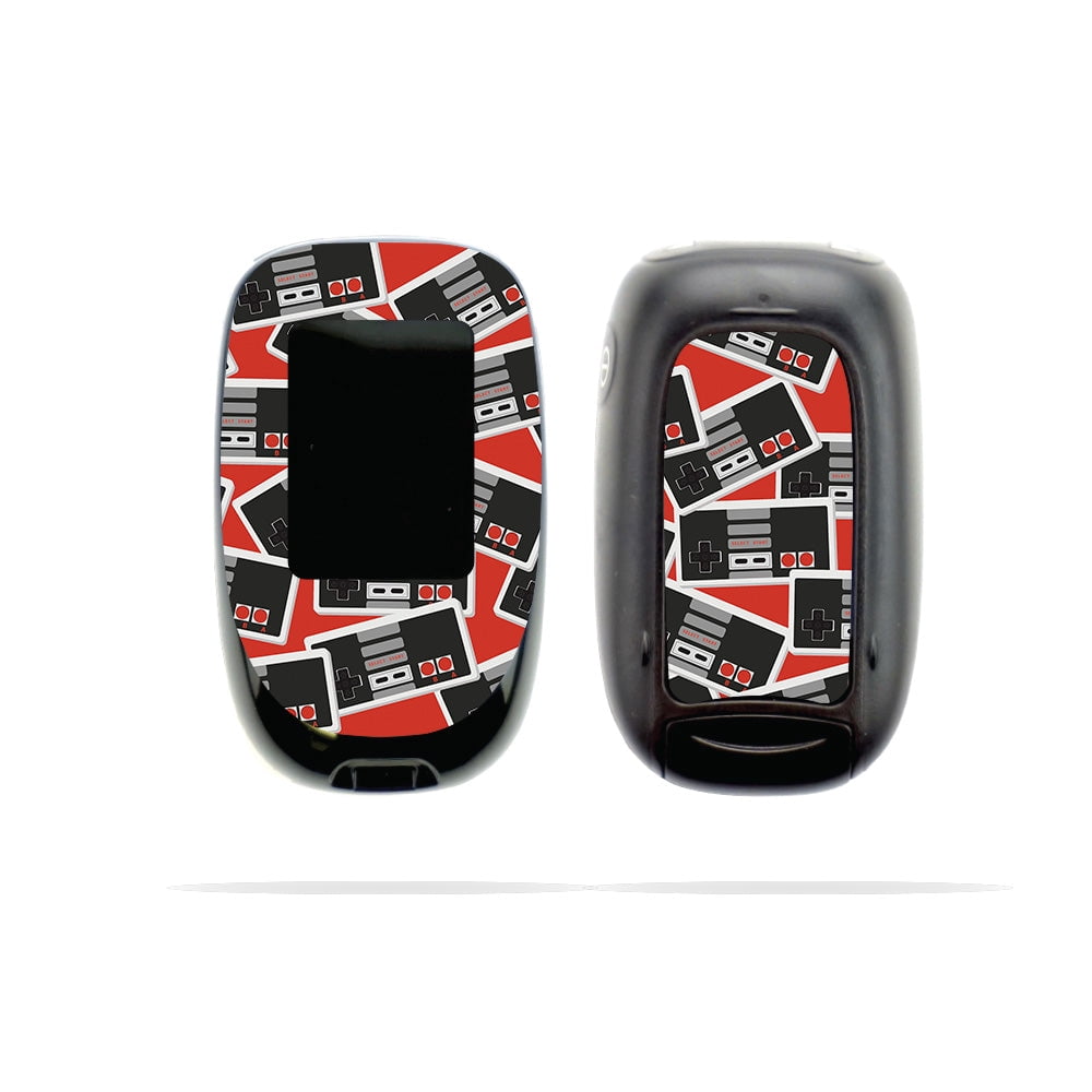Nano Sticker Skin Decal Wrap Compatible With Accu-Chek Nano Sticker Design Retro ...