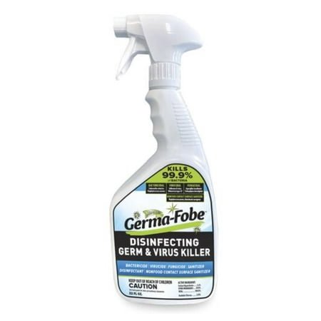 Miracle Mist MMGBC-4 GermaFobe 32 oz Disinfecting Germ & Virus Bleach Cleaner