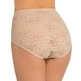 thumbnail image 2 of Bali Womens Lace 'N Smooth Firm Control Brief Style-8L14, 2 of 4