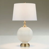 Possini Euro Design Possini Euro Kelly 27" High White Opal Glass Table Lamp