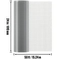 thumbnail image 6 of VEVOR Hardware Cloth, 1/2 inch 24in x 50 ft 19 Gauge, Hot Dipped Galvanized Wire Mesh Roll, Chicken Wire Fencing, Wire Mesh for Rabbit Cages, Garden, Small Rodents, 6 of 9