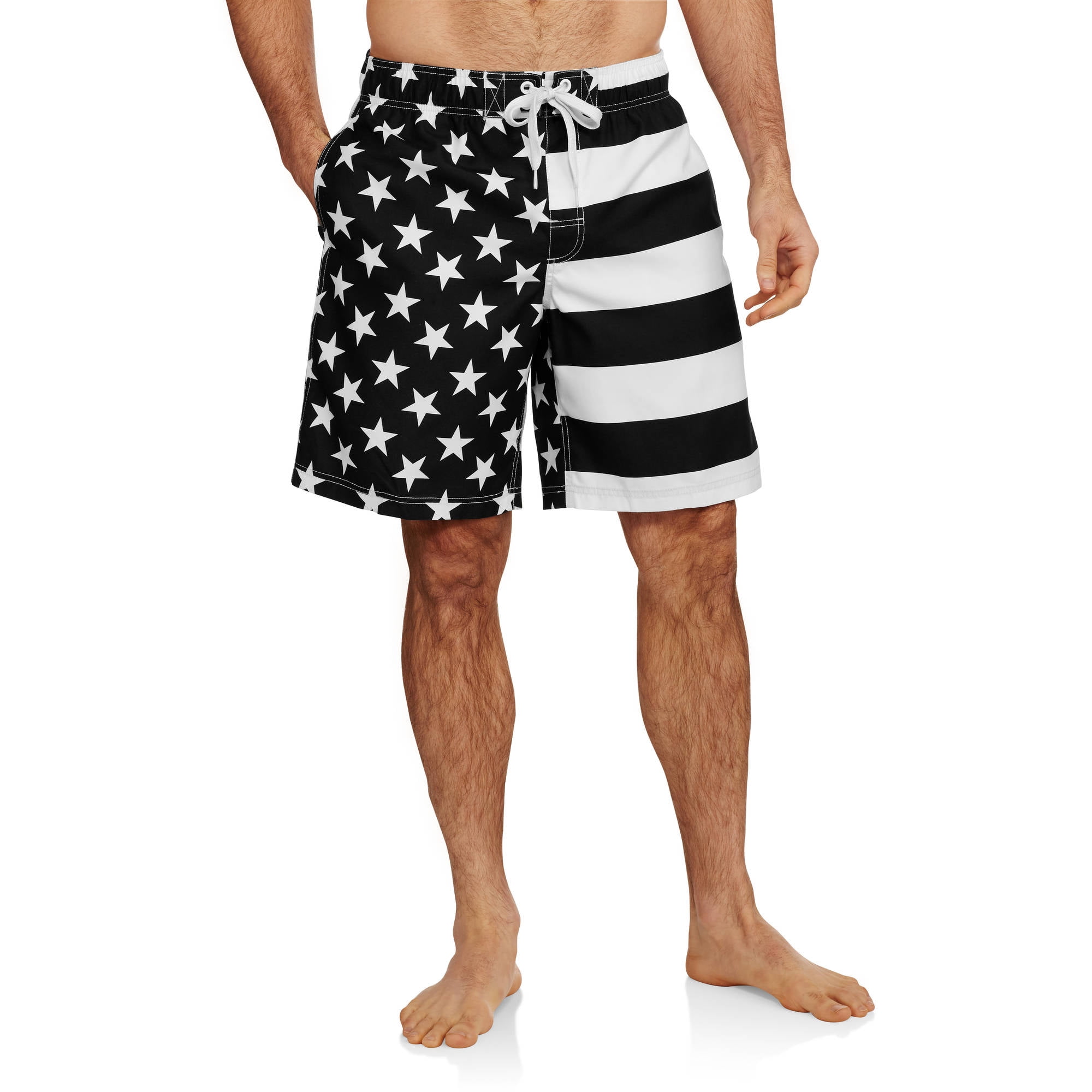 white swim trunks walmart