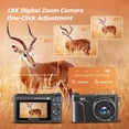 thumbnail image 4 of XLURC Digital Camera 8K 88MP Autofocus Vlogging Cameras 3" 180° Flip Screen Video Camera Photography with Wifi 18X Zoom 32G Card & 2 Batteries, 4 of 11