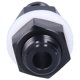 thumbnail image 4 of Adaptador de combustible, accesorio de mamparo de celda de aluminio resistente a la corrosión recto para automóvil Unbranded 1618210132511, 4 of 8