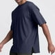 thumbnail image 1 of pstuiky camisetas camisas para hombre, Blusa holgada de manga corta con cuello alto y color liso para hombre camisetas de hombre xl, 1 of 8