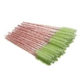 thumbnail image 1 of Vogacara Paquete de 50 cepillos para pestañas, accesorios multicolores para mujeres, varitas dulces para el Día de San Valentín, pinzas para Pinceles de maquillaje y herramientas Varilla Rosa/Verde, 1 of 6