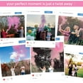 thumbnail image 4 of PrimePure Canon à Confettis pour Révélation de Sexe - Poppers de Fête en Poudre Biodégradable - Rose, Lot de 2 - Canons à Confettis Bombe Fumée pour Bébé Fille, 4 of 7