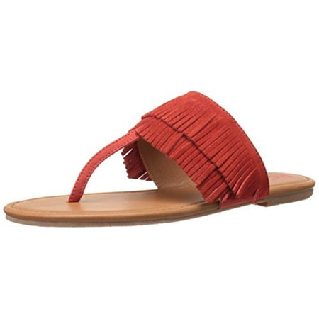 BC Footwear Women's Dinky Dress Sandal, Orange, 6.5 M US