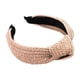 thumbnail image 1 of Minnieouse Diadema tejida a la moda, fácil de usar, crea un estilo encantador, diadema ligera con aro para el pelo para mujer, verano Accesorio para el cabello Rosado, 1 of 6