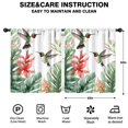 thumbnail image 2 of Blackout Kids Curtains,Hummingbird and Flower Childrens Insulated Curtains Set Of 2,Bedroom Essentials,Toddler Room Decor 52x63in(132x160cm), 2 of 4