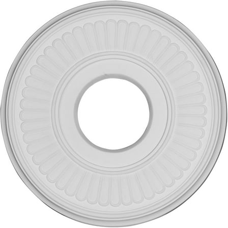 11 1/2" OD x 3 1/2"ID x 1"P Berkshire Ceiling Medallion, Primed
