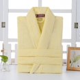 thumbnail image 1 of Cotton Bathrobe Towel Terry Robe Lovers Hotel Robe Solid Men's Robe Bathrobe Soft Sleeprobe Male&female Casual Homewear Summer, 1 of 3