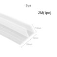 thumbnail image 6 of 2M F Shape Bath Shower Screen Door Seal Strip for Glass 6mm Seal Gap, 6 of 8