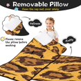 thumbnail image 3 of Yellow and Brown Of Leopard Print Toddler Nap Mats for Kids Preschool,Sleeping Mat Bag or Kids,Toddler Sleeping Bag,Toddler Nap Mat or Daycare, 3 of 6
