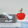 thumbnail image 2 of Estatua del pavo real,Estatua de pavo real,adorno de escritorio creativo y divertido,Escultura decorativa de pavo real para decoración del hogar,Estatua,Escultura de fruta artificial,estatua y, 2 of 8