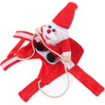 thumbnail image 4 of Disfraz de Papá Noel para perro, disfraz de Navidad, divertido disfraz de vaquero, jinete, caballo, ropa para perros y gatos, ropa de fiesta, ropa de vestir para Navidad y Halloween, 4 of 4