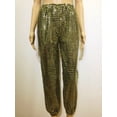 thumbnail image 1 of Pantalones largos casuales de hip hop DS con parches de lentejuelas para hombres y mujeres, ropa de actuación similar, canto, baile, 1 of 6