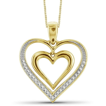 JewelersClub Diamond Dolphin Necklace Halloween Jewelry – Accent White Diamond Halloween Necklace – 14K Gold Plated Rope Chain with Dolphin Pendant – Witchy Jewelry for Women by JewelersClub