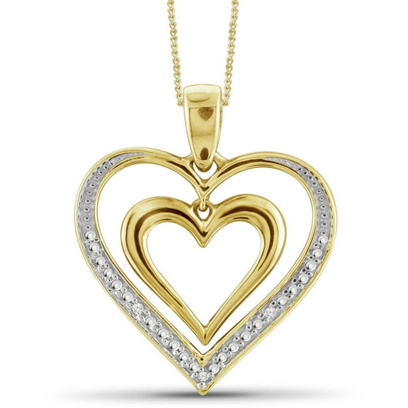 JewelersClub Diamond Dolphin Necklace Halloween Jewelry – Accent White Diamond Halloween Necklace – 14K Gold Plated Rope Chain with Dolphin Pendant – Witchy Jewelry for Women by JewelersClub