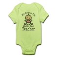 thumbnail image 1 of CafePress - Best Teacher Mom Infant Bodysuit - Baby Light Bodysuit, 1 of 1
