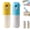 Blue+Yellow-20ml, variant on Thermal Paper Correction Fluid with Unboxing Knife, Privacy Redacting Marker for Shipping Labels & Receipts (Yellow-20ml)
