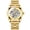 Gold, variant on Men's Skeleton Automatic Mechanical Watches Self Winding Luxury Dress Bar Scale Stainless Steel Waterproof Luminous Wrist Watches