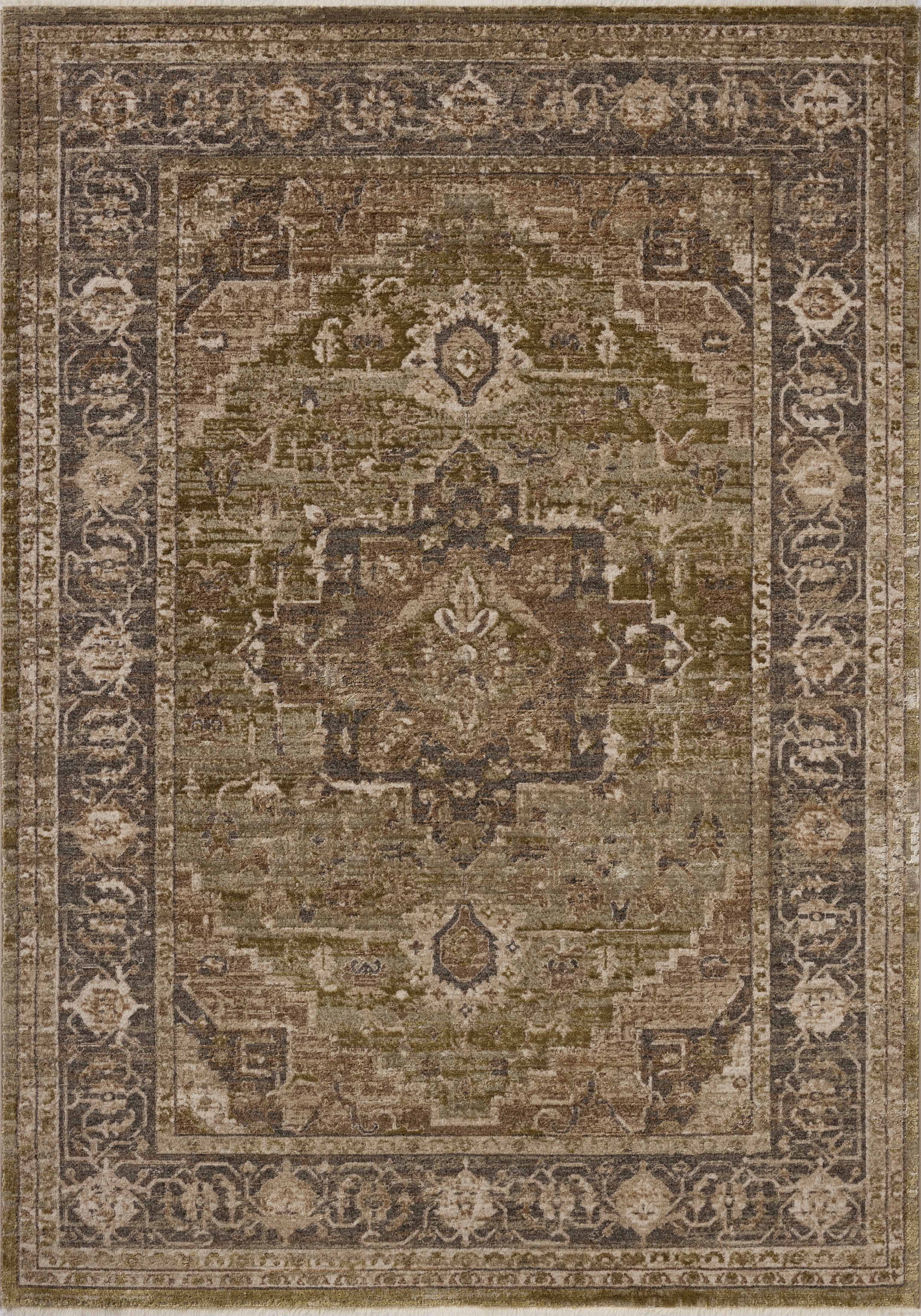 Loloi Haywood Moss / Charcoal 7'-10" x 10' Area Rug
