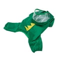 thumbnail image 1 of Chubasquero para perros con capucha-impermeable Chaqueta ligera de Poncho de lluvia para perros medianos grandes-fácil de llevar - Verde L Sunnimix impermeables para cachorros, 1 of 8