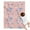 Pink Cartoon Dinosaurs, variant on Pink Cartoon Dinosaurs Eggs Pattern Blanket,Comfortable Soft Lamb Wool Throw Blanket,All Season,Warm Lightweight Blankets for Sofa Bed Couch Living Room Chair,30"x40"