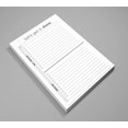 thumbnail image 4 of Inkdotpot Daily Planner List Pad Notepads Memo Pad, Undated To-Do List Tear Off pad - 4.5 x 7.5 Inches (50 Sheets) Organizer- Scheduler- Organize Tasks- Lists, 4 of 7