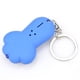 thumbnail image 5 of Accesorio de bolso de moda Llavero con luz LED y activación por voz en forma de pata de gato azul, 5 of 6