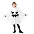 thumbnail image 3 of KHONTS Ghost Face Poncho for Toddler Kids Hooded Cloak Halloween Performance Clothes Spooky Capes 22-White S, 3 of 7