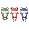 thumbnail image 1 of 3pcs Wind-up Frog Toys Cartoon Clockwork Bath Toys Desktop Animals Adornment, 1 of 8