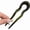 green, variant on Vintage U-Shaped Hair Fork for Women, Elegant Acrylic French Style Hairpin for Buns & Updos, Retro Chignon Bar Clip for Thick Hair, 5.11 Inch