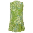 thumbnail image 4 of RXMEKW Robe Décontractée pour Femmes avec Imprimé Patchwork et Manches Volantées, Robe Midi Style Vacances Grande Taille pour le Printemps et l'Été, 4 of 9