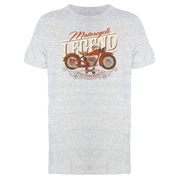 Motorcycle Legend Vintage Tee Men's -Image by Shutterstock