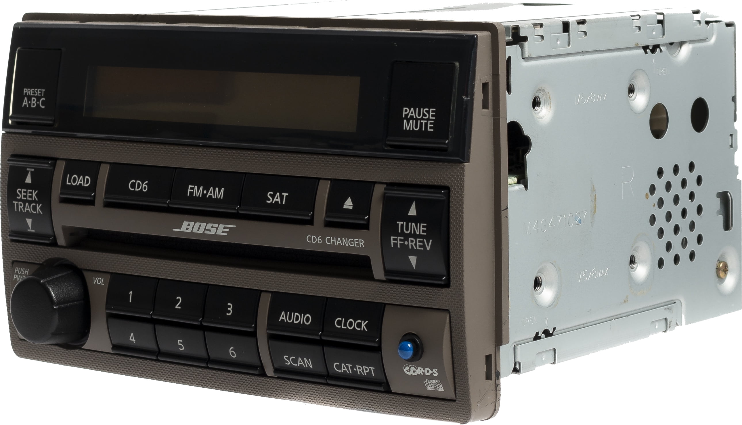Restored 20052006 Nissan Altima AM FM Radio 6 Disc CD Player Bluetooth Beige 28185ZB20C (Refurbished)