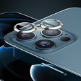 thumbnail image 5 of 3PC Lens Protector for iPhone 13 Pro 6.1 Inch Aluminum Alloy Tempered Glass Camera Circle Cover HD Film, 5 of 5
