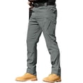 thumbnail image 3 of Yokua Men Stretch Tacticals Pants Cargo Pants,Outdoor Lightweight Work Hiking Pants, 3 of 8