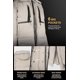 thumbnail image 4 of Chaqueta de plumón gruesa para mujer, parka con capucha, abrigo largo acolchado para invierno, 4 of 5