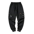 thumbnail image 1 of Pantalones bombachos multibolsillos Sonducket para hombre Joggers cómodos y a la moda negro 3XL, 1 of 6