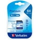 thumbnail image 2 of Tarjeta de memoria Verbatim Premium SDXC 64GB Class 10 UHS-I V10, 2 of 2