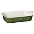 thumbnail image 3 of Emile Henry Made In France HR Modern Classics Large Rectangular Baker, 13 x 9", Green, 3 of 5