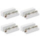 thumbnail image 4 of Bloque De Terminales Rápido Conductividad Conector De Cable Fácil De Usar Carcasa Ignífuga Aislada Para Cableado De Luz Superior Cableado De Interruptor Cableado De Medidor ANGGREK Eléctricas, 4 of 8