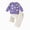 H154-Purple, variant on TOWED22 Newborn Toddler Infant Girl Clothes Fall Winter 2 Piece Outfits Long Sleeve Soft Sweatshirt Elastic Waist Pants Set(Hot Pink,12-18 M)