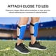 thumbnail image 2 of 1 Par De Espinilleras De Fútbol Para Niños, Protectores De Rodilla Acolchados Para Fútbol, ​​equipo De Protección Para Jóvenes, Azul, 2 of 8
