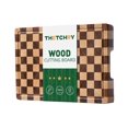 thumbnail image 1 of Tabla de cortar THETCHRY de madera de acacia con grano a cuadros, 35 x 28 x 2 cm, 1 of 9